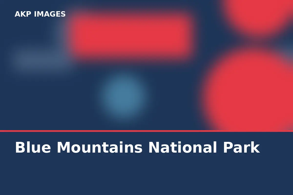Blue Mountains National Park